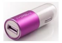 MipowCARCHARGERBOLTUSBCarChargerL-Pink型番:SPC01L-PK