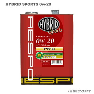 RESPO(レスポ) エンジンオイル HYBRID Sports 0W-20 1L×12缶セット