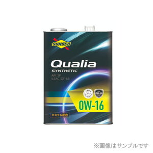 SUNOCO XmR IC Qualia SP 0W-16 4L×4ʃZbg