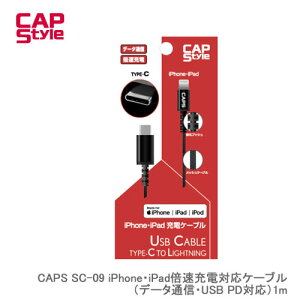 CAP STYLE CAPS SC09 iP�P�[�u�� USBPD