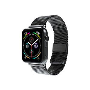 miak CLIP MESH BAND for Apple Watch 41/40/38mm �u���b�N SMAMA-W3840BK