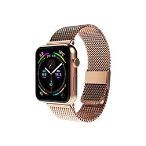 miak CLIP MESH BAND for Apple Watch 45/44/42mm ���[�Y�S�[���h SMAMA-W4244RG