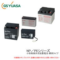 GS YUASA 産業用鉛蓄電池 PE12V24A 小型制御弁式鉛蓄電池 標準タイプ PEシリーズ 防災防犯システム エレ…