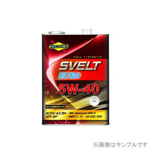 SUNOCO XmR IC SVELT EURO 5W-40 4L×4ʃZbg SP/A3B4 Ki