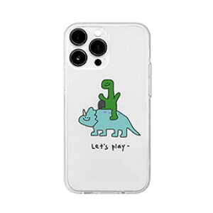 ��168cm �\�t�g�N���A�P�[�X for iPhone 14 Pro Let's play �w�ʃJ�o�[�^ 16823844i14P