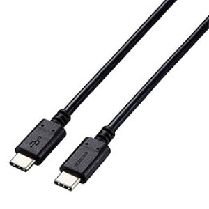 ���y3�Z�b�g�z �G���R�� USB2.0�P�[�u��(�F�ؕi�AUSB Type-C(TM) to USB Type-C(TM)) U2C-CC5PC10NBKX3