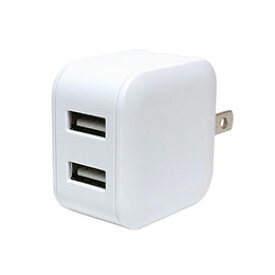 ☆ミヨシ USB-ACアダプタ 2.4A 自動出力制御機能付 ホワイト IPA-US03/WH