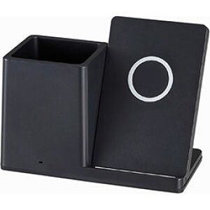 ☆ペンホルダー付ワイヤレス充電器 C5027105