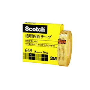 3M Scotch XRb` ʃe[v 18mm×30m 3M-665-1-18