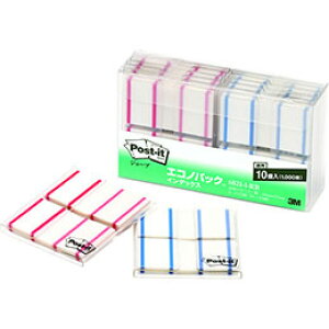 ��3M Post-it �|�X�g�C�b�g �W���[�u �G�R�m�p�b�N �C���f�b�N�X �L���p 44X23 3M-6821-1-RB