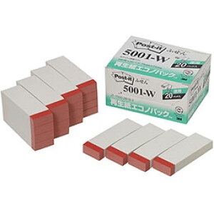 3M Post-it |XgCbg ĐGRmpbN ӂ 3M-5001-W