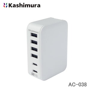 �J�V���� AC USBA4+C2 6A �������� ���o�[�V�u�� AC-038