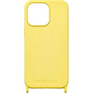 ��PHONECKLACE �t�H���l�b�N���X �X�g���b�v�z�[���t���V���R���P�[�X for iPhone 15 Pro Max�@�C�G���[ PN25609i15PM