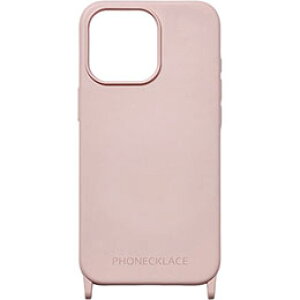 ��PHONECKLACE �t�H���l�b�N���X �X�g���b�v�z�[���t���V���R���P�[�X for iPhone 15 Pro Max�@�p�E�_�[�s���N PN25611i15PM