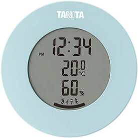 ☆タニタ デジタル温湿度計 ライトブルー K20157526