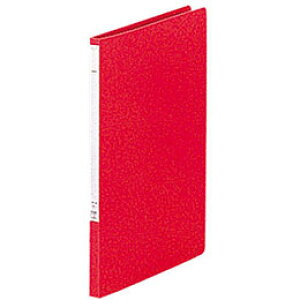 ☆【10個セット】 LIHIT LAB. パンチレスファイルZ式 A4S 1赤 F-347-1-RDX10