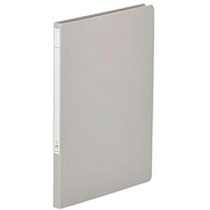 ☆【10個セット】 LIHIT LAB. パンチレスファイルZ式 A4S グレー F-347-12-GYX10