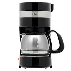 ��dretec �h���e�b�N �R�[�q�[���[�J�[ �����J�t�F �u���b�N CM-101BK
