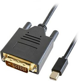 ☆IOデータ IO DATA ゴッパ miniDisplayPort-DVI(D)変換ケーブル 2m ブラック GP-MDPDVI/K-20