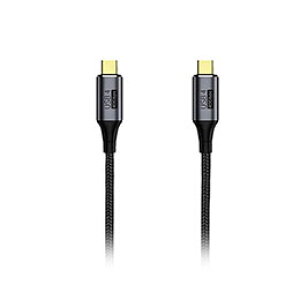 �����{�g���X�g�e�N�m���W�[ JTT Type C to Type C USB 4.0 Multifunctional Data Cable 0.3m JTU4CC03-BK