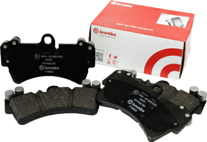 楽天市場】brembo ブレンボ ブレーキパッド ブラック 左右セット 