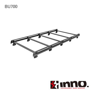 カーメイト INNO 業務用キャリア BU700 ローダウンラック ハイエース用
