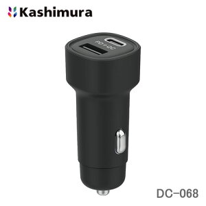 JV ԍڗpUSBd DC-48W USB2|[g USB-C30W+USB-A18W DC-068 12V/24VԌp