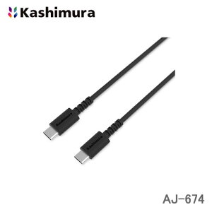 JV AJ-674 USB[dP[u 1m Type-CType-C ő100W(20V5Aj̒[dɑΉ 