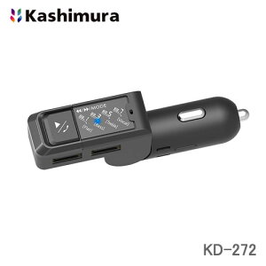 JV KD-272 ԗpBluetooth FMgX~b^[ 4oh{[dpUSB-A|[gx2 12V/24VԑΉ XRpNg