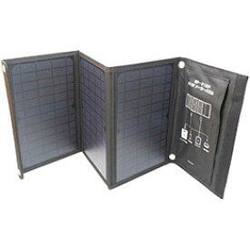 ☆Solpa エネポルタ 折り畳みソーラーパネル 82×29×2.5cm(折り畳み時19.5×29×3.5cm) C6016557
