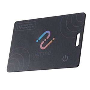 ☆エレコム amine カード型スマートトラッカー for iOS ブラック LGT-NNCD1BKA