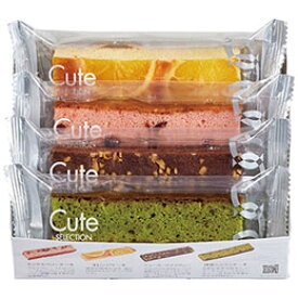 ☆ひととえ キュートセレクション (ケーキ オレンジ・ミックスベリー・抹茶ショコラ各1個・ニューヨークブラウニー1個) 日本製 4206-088