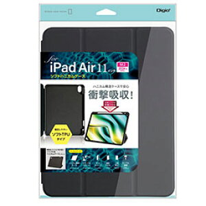 ���i�J�o���V 11�C���`iPad Air(M2)�p �\�t�g�n�j�J���P�[�X �u���b�N TBC-IPA24105BK