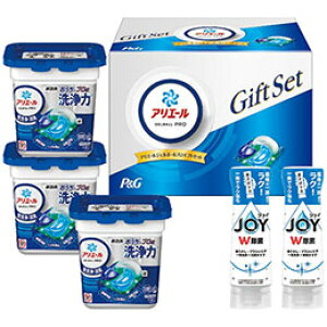 ☆P&G アリエールジェルボールギフトセット (ジェルボールプロ3個・除菌ジョイコンパクト逆さボトル2本) 日本製 4282-064