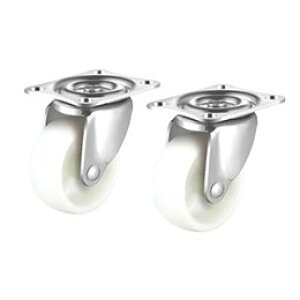 ���T�����T�v���C �ėp�L���X�^�[ 75mm�a 2�Z�b�g �t���[ �i�C������ �u���b�N CST-75N-FRE2