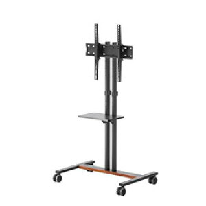 ☆サンワサプライ 32〜55型対応ロータイプディスプレイスタンド ブラック CR-PL60BK