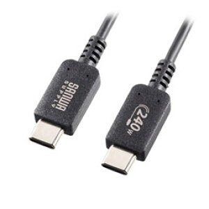���T�����T�v���C USB2.0 Type-C PD240W�Ή� �P�[�u�� KU-CCPE10