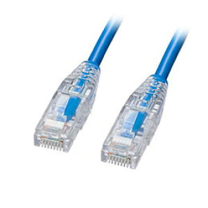 ���T�����T�v���C �J�e�S��6A LAN�P�[�u�� �X���� ���炩 �c���܂�h�~�R�l�N�^ 5m �u���[ KB-SL6AYS-05BL