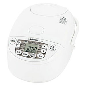 ☆象印 IH炊飯ジャー 極め炊き(5.5合) 豪釜沸騰・黒まる厚釜 ホワイト 日本製 22540606