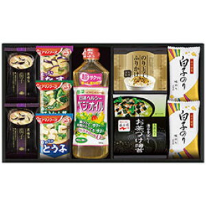 ☆味の蔵 彩 食卓セット (白子味のり・マルコメ京懐石茄子のおみそ汁・アマノおみそ汁・のり玉子ふりかけ・永谷園お茶づけ海苔 ほか) 日本製 4229-024