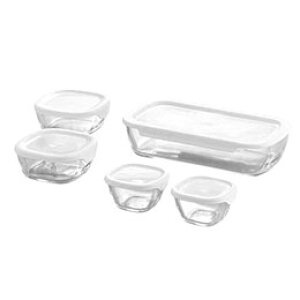 HARIO ϔMKXۑeE~jp5_Zbg (ۑe900ml×1Eۑe250ml×2Ep110ml×2) { 4140-038