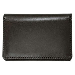 ☆栃木レザー名刺入 ブラック 希少なベジタブルタンニンなめし専門レザーファクトリー製 日本製 22519009