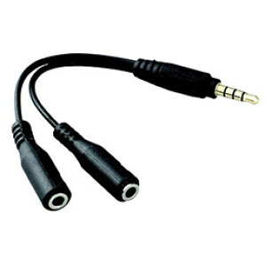 ☆ARTEC オーディオ分配ケーブル イヤホン+マイク用 ATC91686