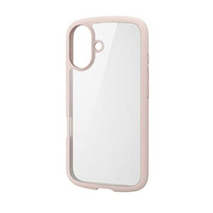 ���G���R�� iPhone 16 �n�C�u���b�h�P�[�X TOUGH SLIM LITE �t���[���J���[ �s���N PM-A24ATSLFCPN