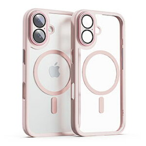 ��miak �~�A�b�N �����Y�K�[�h��̌^MagSafe�Ή��N���A�P�[�X for iPhone 16 Plus �s���N MA27197i16PL