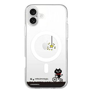 ��abbi FRIENDS �A�r�B�t�����Y �l�R�}���W���EMagSafe�Ή��N���A�P�[�X for iPhone 16 Plus �T�C�N�����O ABF27238i16PL