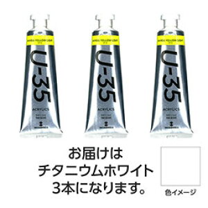 ☆【3本×5セット】 ターナー色彩 U35 チタニウムホワイト60ml TURNER108784X5