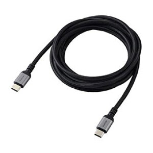 ���G���R�� USB2.0�P�[�u��(USB Type-C - USB Type-C/100W�Ή�/���b�V��) 2m �u���b�N MPA-CC5PAN20BK