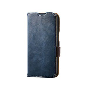 ���G���R�� iPhone 16e �\�t�g���U�[�P�[�X ���Εt �ϏՌ� �X�e�b�` �l�C�r�[ PM-A25SPLFYNV