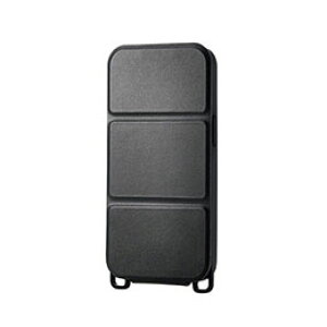 ���G���R�� iPhone 16e �\�t�g���U�[�P�[�X �c�^�t���b�v ���Εt �u���b�N PM-A25SPLFYTBK